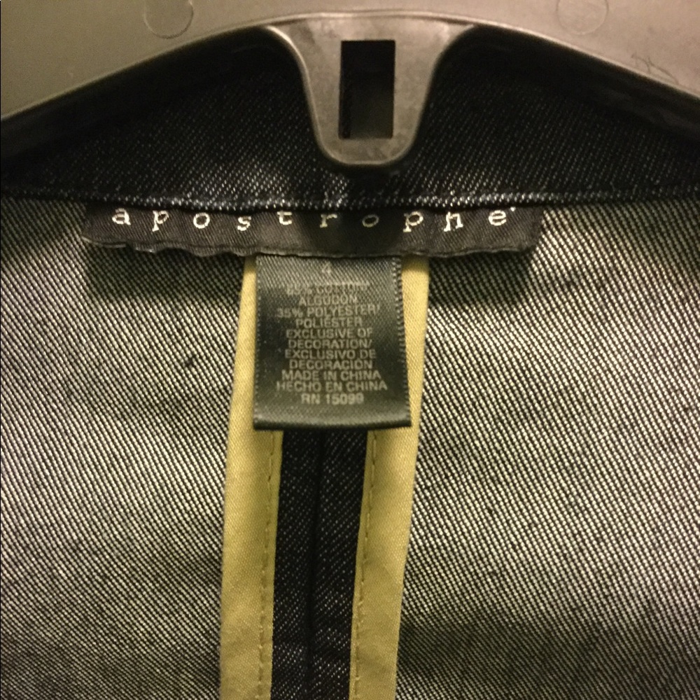 Apostrophe Denim Jacket - image 3